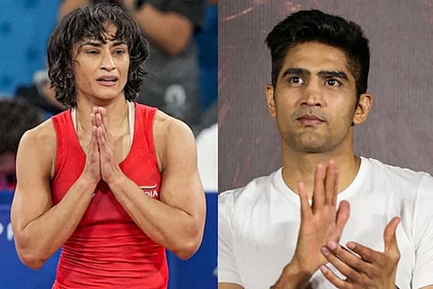 Vijender Singh on Vinesh Phogat