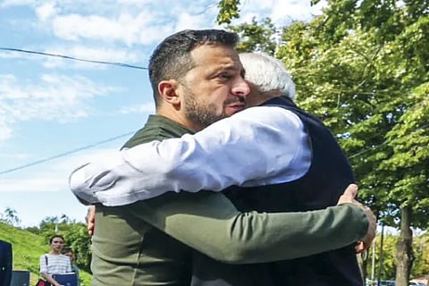 Zelensky Modi