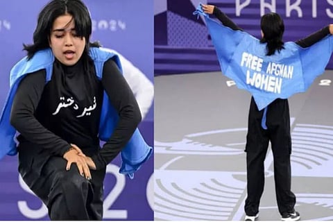 athlete disqualified
