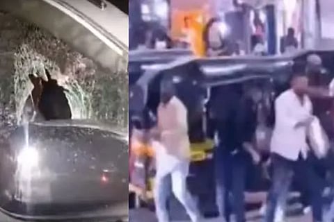 car attack