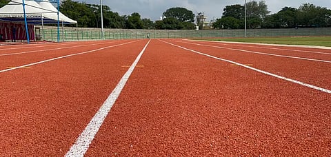 synthetic track