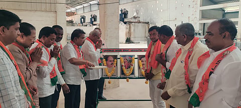 bjp membership campaign ex minister halappa achar