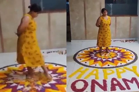 onam Pookalam