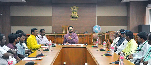 ADC sidrameswara koppal meeting viswakarma