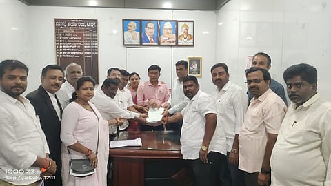 koppal city municipality council election vip violation bjp
