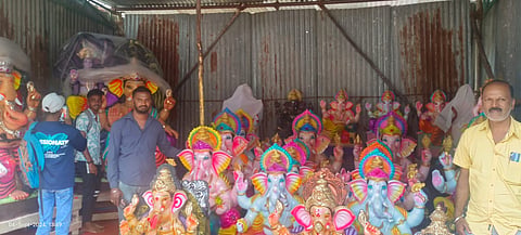 ಮಾರುಕಟ್ಟೆಗೆ ಬಂದ ವಿವಿಧ ಬಗೆಯ ಗಣೇಶ ಮೂರ್ತಿ: