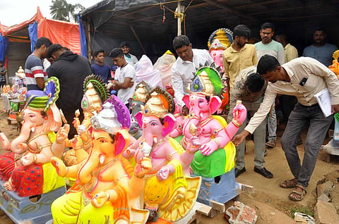 ಜಿಲ್ಲೆಯಲ್ಲಿ ಮೂರ್ತಿ ಪ್ರತಿಷ್ಟಾಪನೆಗೆ ಎಲ್ಲಾ ಸಿದ್ಧತೆ