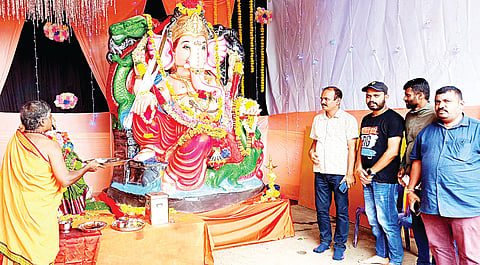 ಸೋಮವಾರಪೇಟೆಯಲ್ಲಿ ವಿನಾಯಕ ಚತುರ್ಥಿ ಸಂಭ್ರಮ