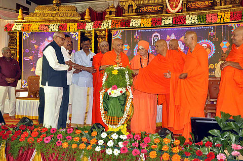 ಕಾಯಕದಿಂದಲೇ ಕೈಲಾಸ ಕಂಡ ಬಾಲಗಂಗಾನಾಥ ಸ್ವಾಮೀಜಿ: ನಿರ್ಮಲಾನಂದನಾಥ ಸ್ವಾಮೀಜಿ