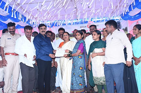 koppal mla janardhana reddy site housing scheme