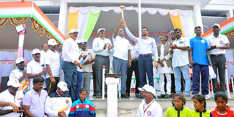 dassera sports mp koppal rajashekhar hitnal inaugurates