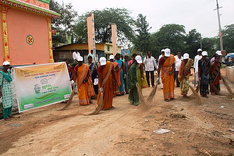 koppal zp swachabharat mission ojanalli