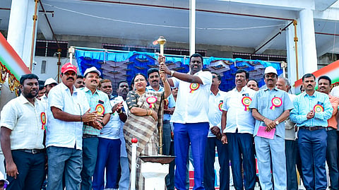 koppal mla Raghavendra hitanal sports pu department