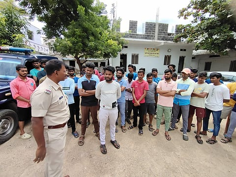 koppal bcm hostel student protest