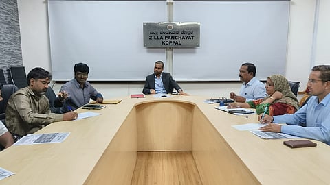 zp ceo koppal gandhi jayanti program