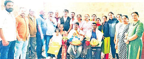 ಪಿಡಿಒ ಪುಟ್ಟರಾಜು, ಸುರೇಶ್‌ಗೆ ಬೀಳ್ಕೊಡುಗೆ