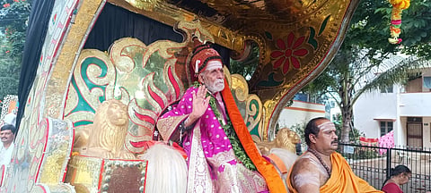 ಸುಬ್ರಹ್ಮಣ್ಯ ಭಾರತಿ ಸ್ವಾಮೀಜಿ ಶೋಭಾ ಯಾತ್ರೆ ಯಶಸ್ವಿ