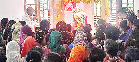 ಸಂತ ಲಾರೆನ್ಸ್ ದೇವಾಲಯದಲ್ಲಿ ಸಂಭ್ರಮ