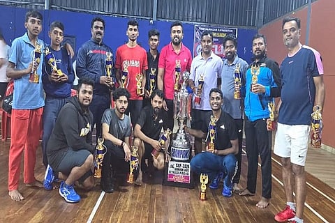 A successful shuttle badminton tournament