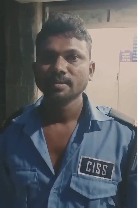 ATM robbery security guard tremendous duty