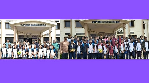 Achievement of Vajpayee school children in sports