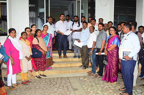 Appeal of Rural Development and Panchayat Raj Department Employees Mandya