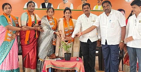 BJP Mahila Morcha Meeting - Copy