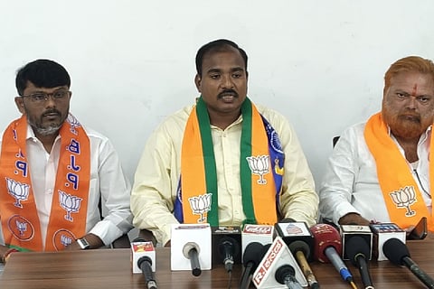 BJP SC MORCHA PRESS MEET