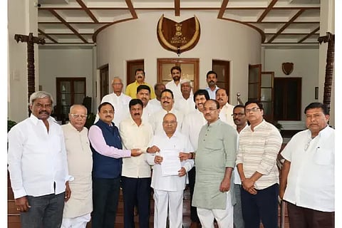 BJP leader delegation