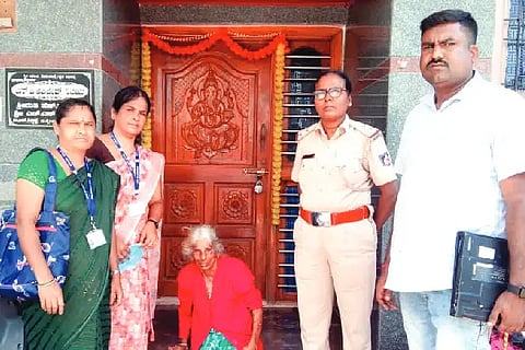 Channagiri, old woman, protection,