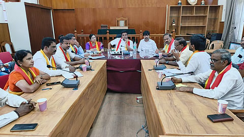 City Decoration and Electric Lighting Committee meeting Mandya