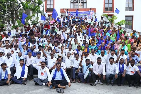Dalit Sangharsh Committee protest
