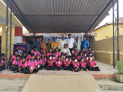 Distribution of identity card to students Mandya
