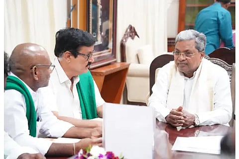 Faremers delegation
