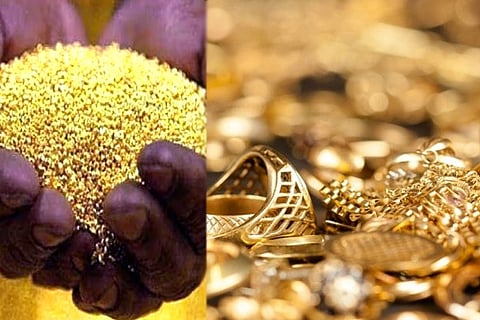 Free gold