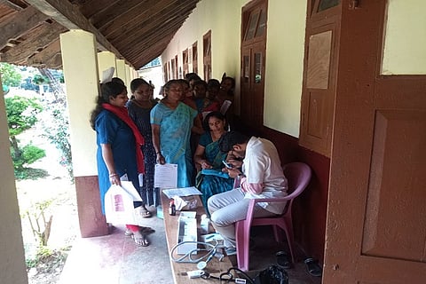Free health camp at Kanbile village