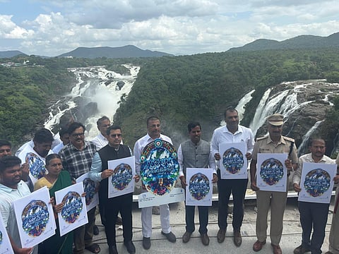 Gaganachukki waterfall festival Mandya