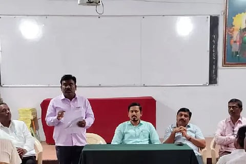 Govt Schools Property, E Asset, Revenue AC, Abid Gadyala, Indi,