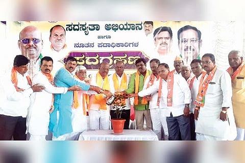 Lingasugur BJP Membership Campaign