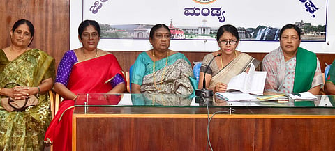Lokpavani Bank Director press conference Mandya
