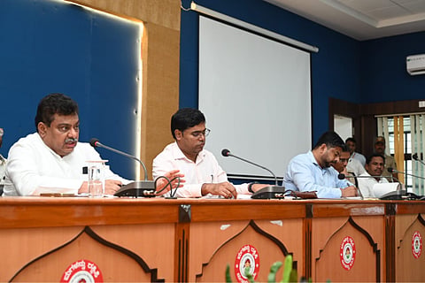 MINISTER M B PATIL MEETING