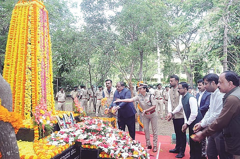 Martyrs' Day at Mysore Aranya Bhavan