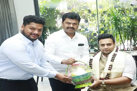 Mysore MP Yaduveer Krishnadatta Wodeyar felicitation