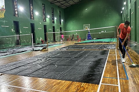 Neglect of Badminton Stadium
