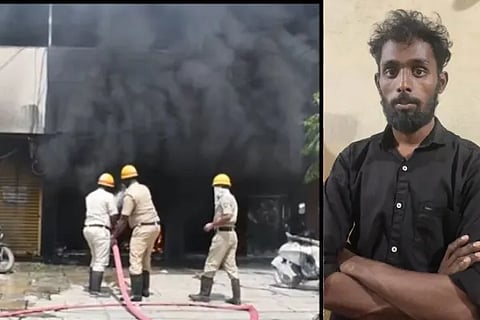 OLA Fire Accident
