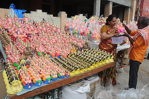 People have shown interest in celebrating eco-friendly Ganeshotsav