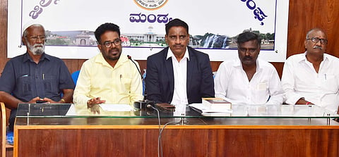 Press Conference on Mass Simple Marriage Mandya