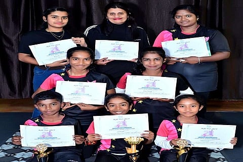 Second place in state level dance competition