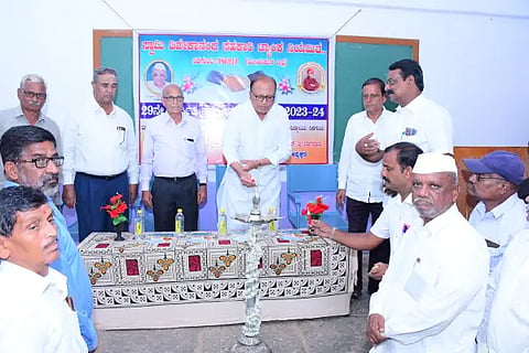 Siddhana Nagathan, Swami Vivekananda Co-operative Bank, Sarvasadharna Sabha, Nidgundi,