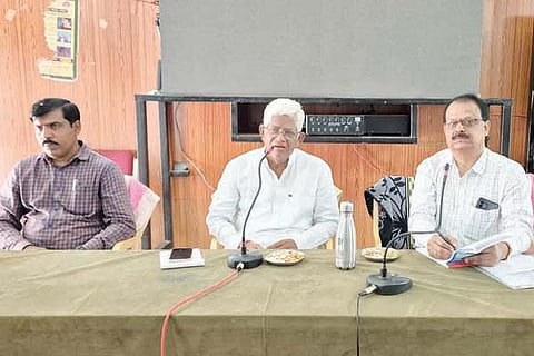 Sindhanour Irrigation Officers Meeting